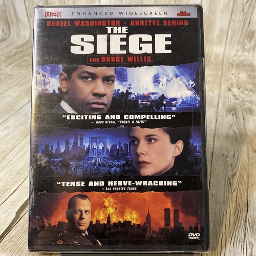 The Siege (DVD, 2000, Anamorphic Widescreen DTS Version) New