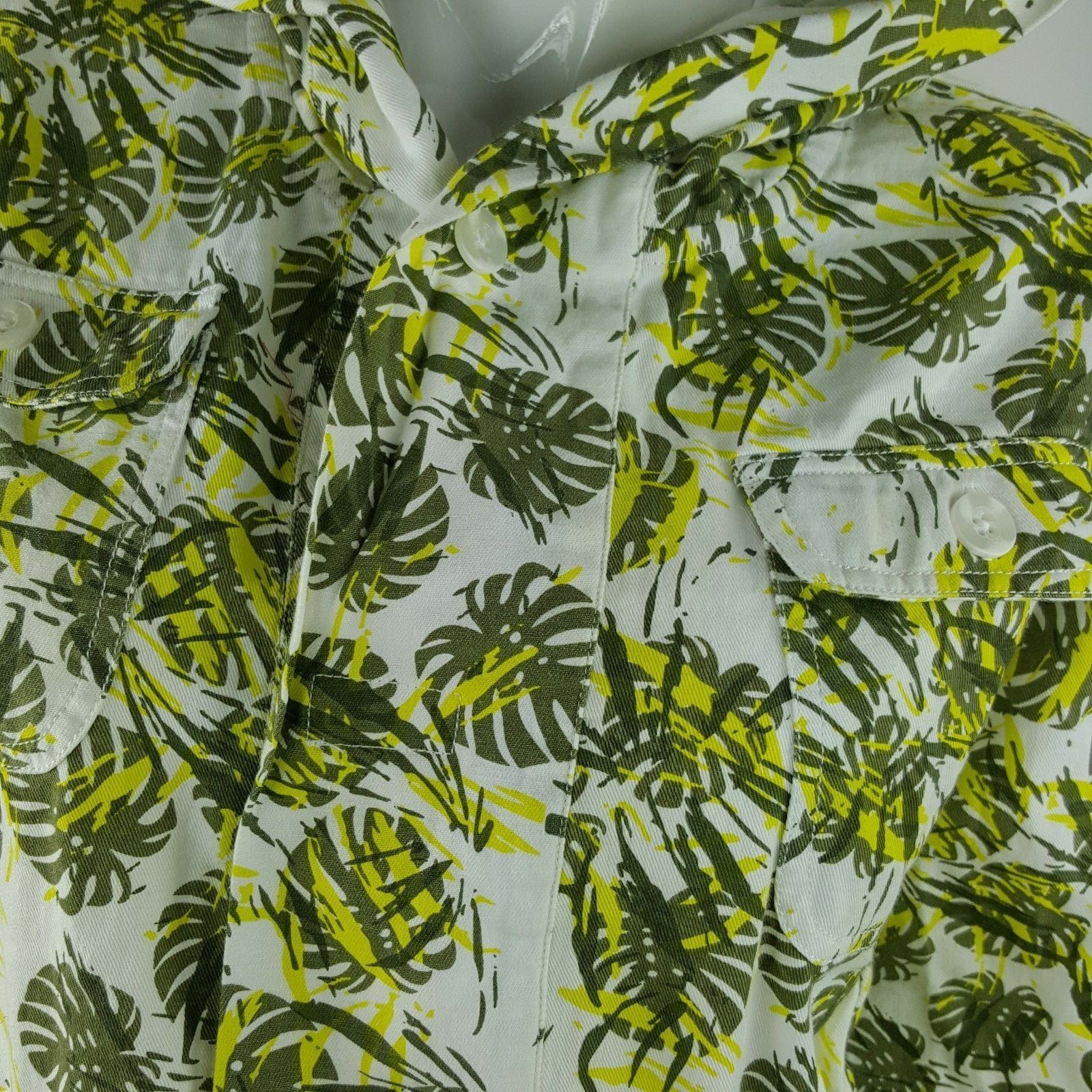 Rockin' Baby Maternity Hooded Unlined Jacket Sz 8 Yellow Brown Ivory Floral NWT