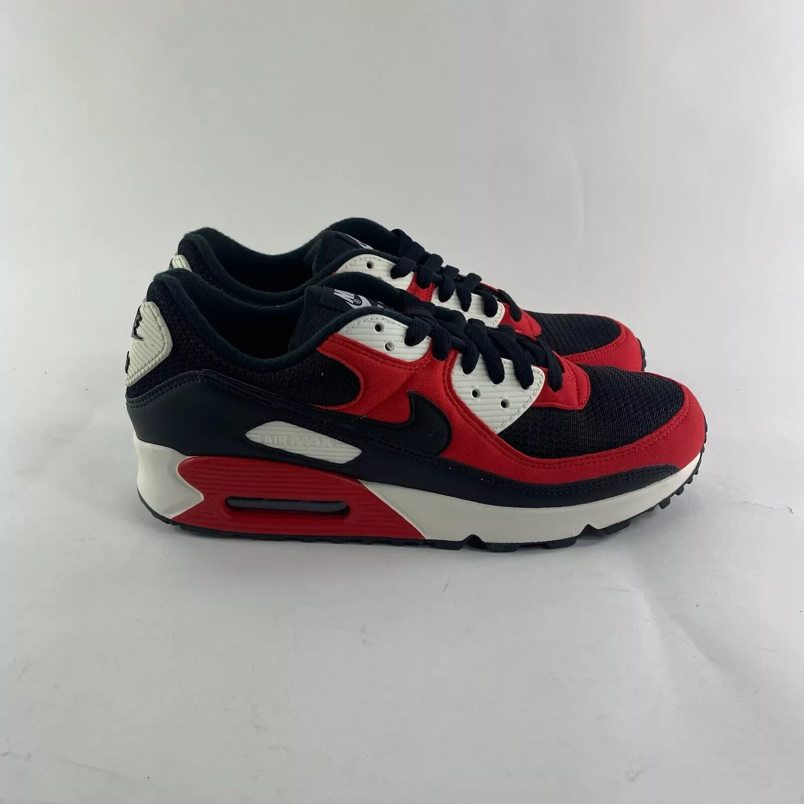 Nike Air Max 90 By You ID Red White Black CT3621-991 Mens Sz