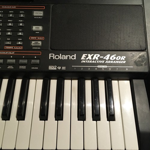 Roland Keyboard EXR-46 OR Interactive Arranger Oriental Arabic c/w Stand Seat 61