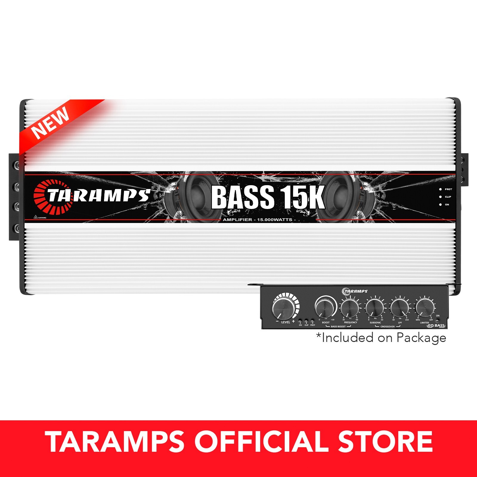 TARAMPS HD15000 1Ω Taramp's HD 15000 1 Ohm Class D Full Range Mono Amplifier