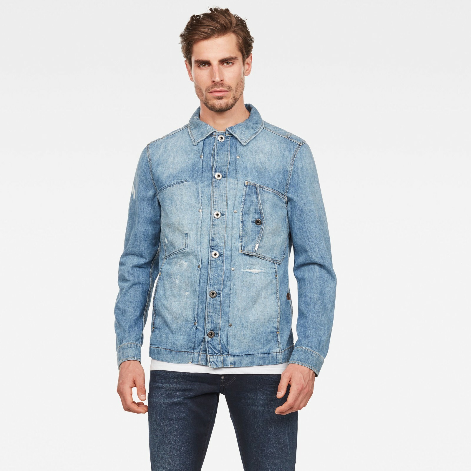 【G-Star】MOWER DENIM OVERSHIRT WMN $_57.JPG?set_id=8800005007