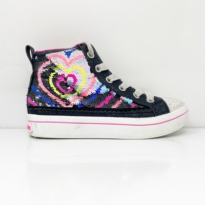 

Skechers Girls Twi Lites 2.0 314544L Черная повседневная обувь Кроссовки Размер 12, Черный, Twi Lites 2.0