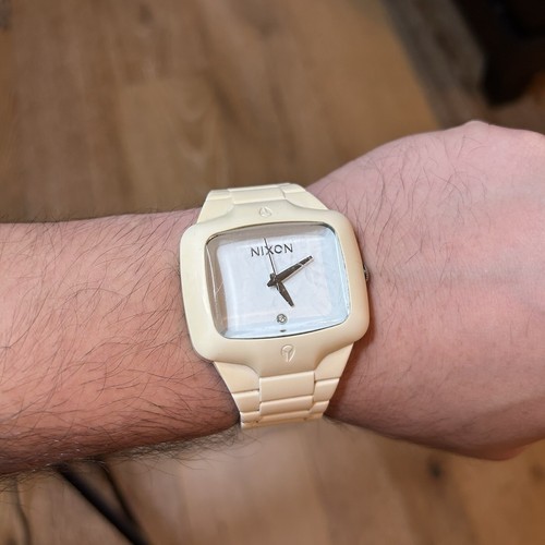Nixon The Rubber Player White. | eBay