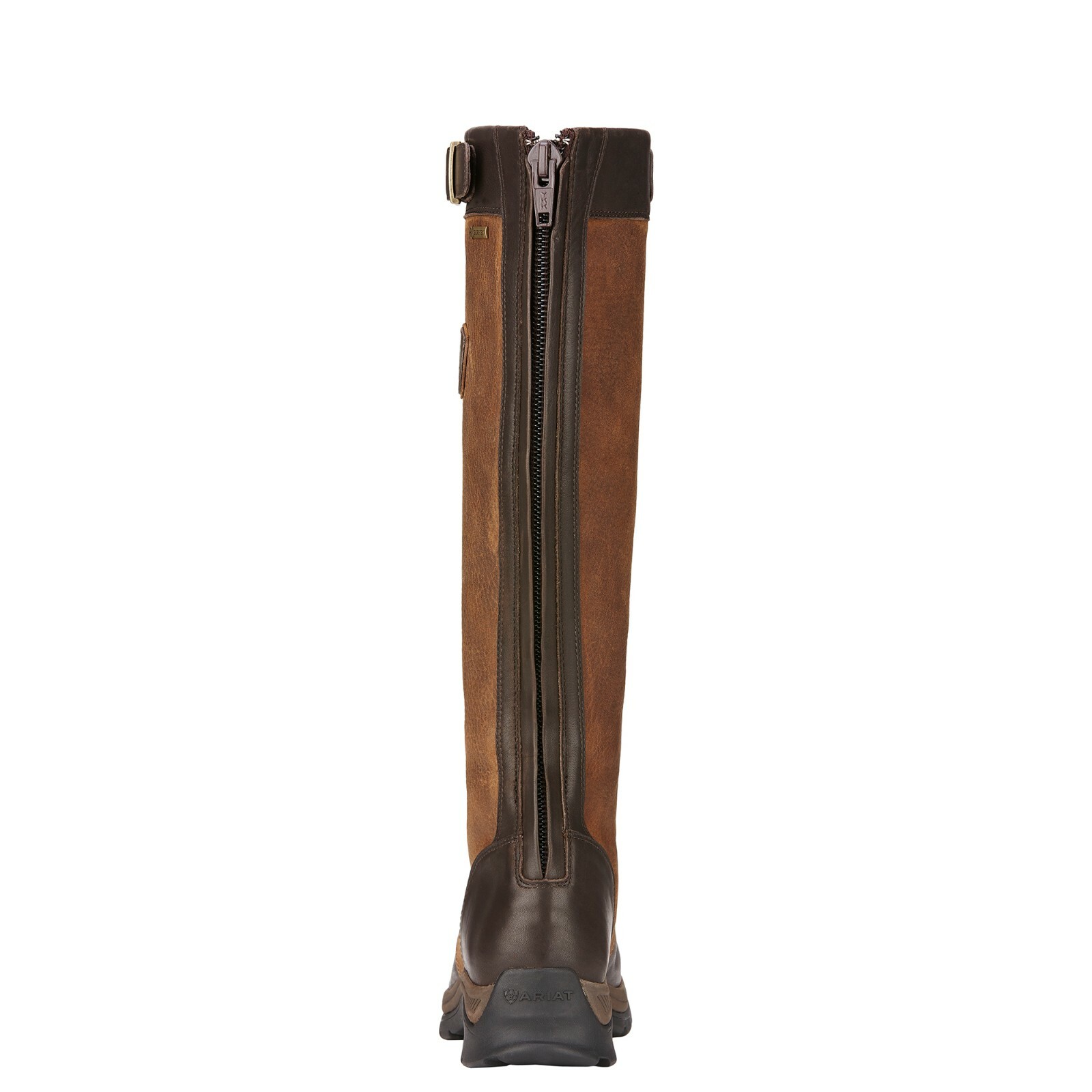 Pre-owned Ariat ® Ladies Berwick Gore-tex Ebony Insulated Boot 10016398 In Brown