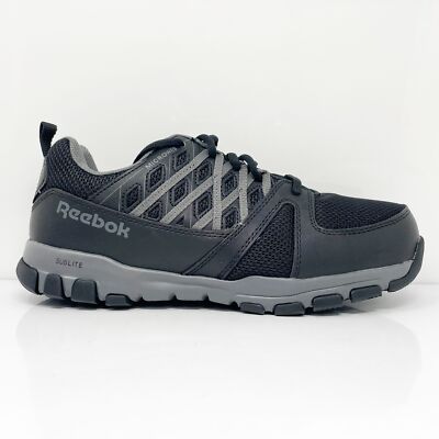 

Reebok Mens Sublite Work RB4016 Черная повседневная обувь Кроссовки Размер 9 M, Черный, Sublite Work