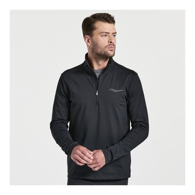 

Мужская одежда Saucony Solstice 1/4 Zip Black, Черный