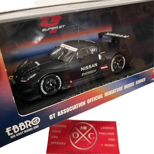 Rare EBBRO Nissan Z Super GT Test Car Prototype 1:43 JDM Z33 Rare EBBRO Nissan Z Super GT Test Car Prototype 1:43 JDM Z33