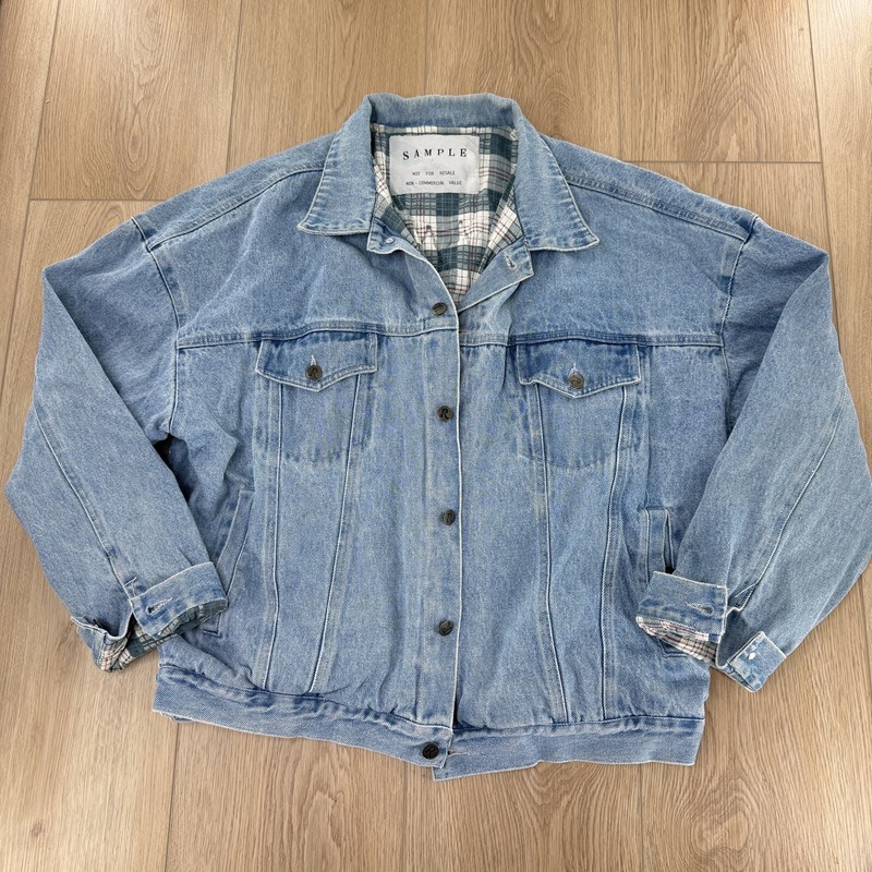 ジャケット・アウター 90s renagate lining blanket cotton jaket SAMPLE Rare Remington Jean Jacket Blanket Fleece Lined