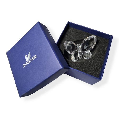 Retired Swarovski Crystal Clear Butterfly 3