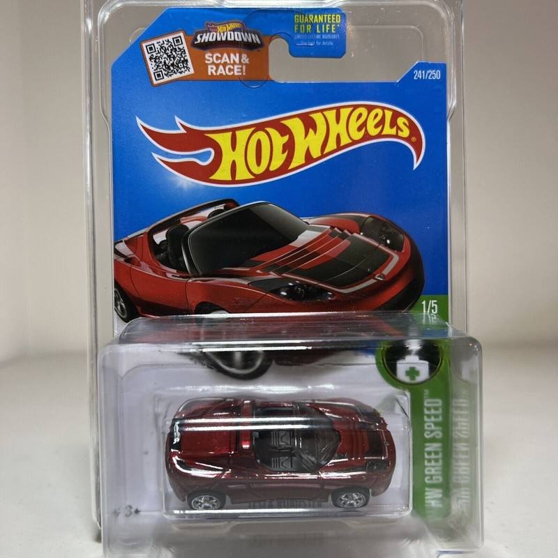 Hot Wheels Tesla Roadster STH Super Treasure Hunt HW Green