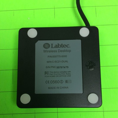 Labtec 830755-0000 Wireless Receiver Part (NO Keyboard/Mouse)