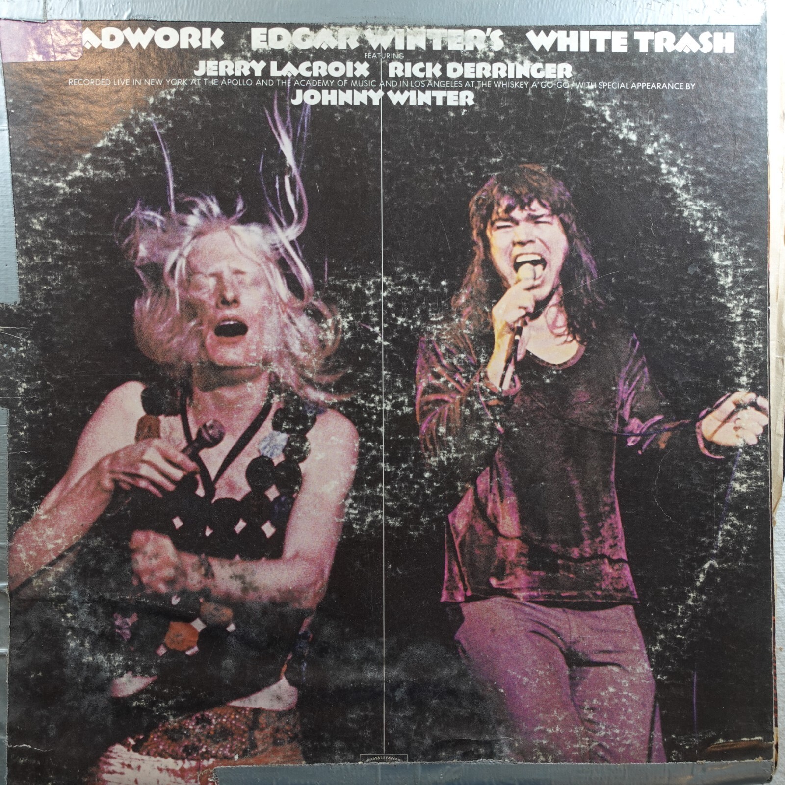 米2discs LP Edgar Winters White Trash Roadwork FRM31249 Epic, Sony Music Commercial Music Group, Friday Music /00520 Edgar Winter's White Trash – Roadwork – 2 x Vinyl (Pitman