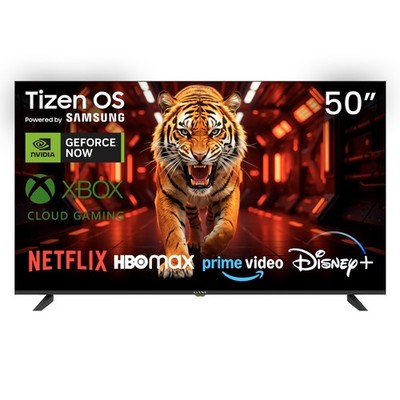 Televisore Kiano 50", Smart TV Tizen, DLED 4K, DVB-T2/S2, HDMI, USB, Dolby, PVR