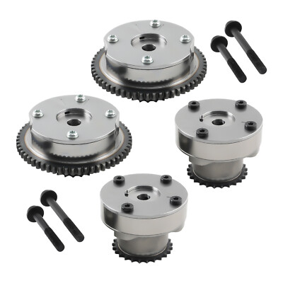 Exhaust + Intake VVT Cam Gears for Ford Explorer Lincoln MKX 3.5L 3.7L 2011-2018