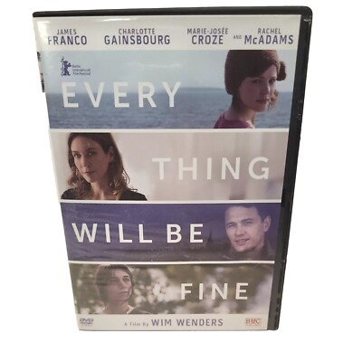 Every Thing Will Be Fine DVD James Franco Rachel McAdams