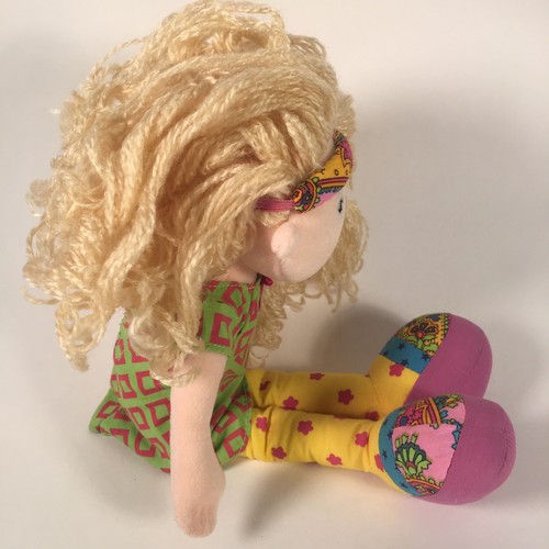 Manhattan Toys Groovy Girls Sesilia Plush Stuffed Doll 12” Dress Headband A5