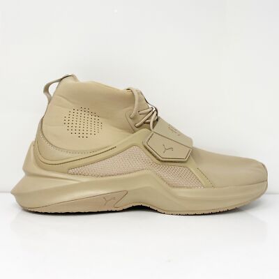 

Женские кроссовки Puma The Trainer Hi By Fenty 190398 03 бежевые, размер 8, Бежевый, The Trainer Hi By Fenty Rihana