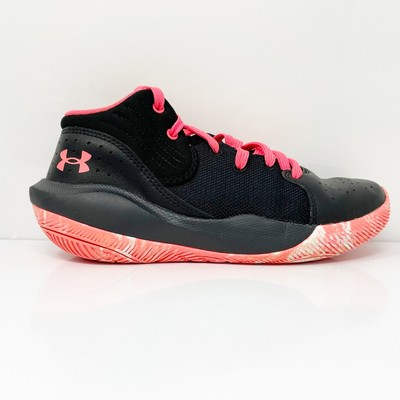 

Баскетбольные кроссовки Under Armour Boys Jet 21 3024795-005, черные, размер 3 года, Черный, Jet 21