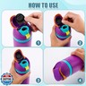 BOXOB 8pcs Silicone Bottle Stopper for Owala FreeSip 24oz 32oz, Water Bottle Plug Mouth Lid Cap Top Seal Replacement Parts Accessories Compatible with Owala 16/19/24/32/40oz (8 Colors)