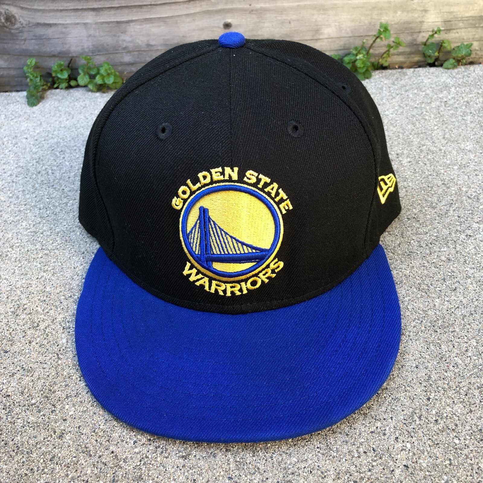 NEW ERA 59Fifty Golden State Warriors Fitted Hat Mens 7 3/4