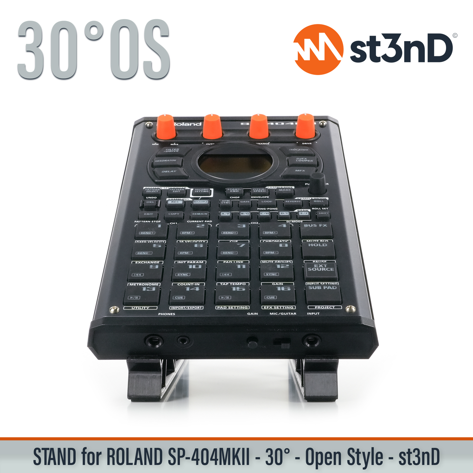 STAND for Roland SP-404MKII - 30° - Open Style