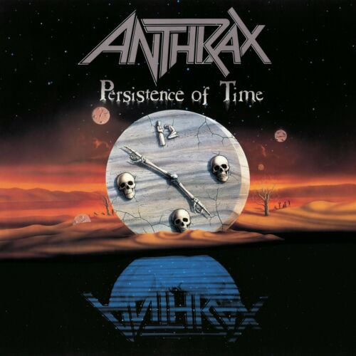 ANTHRAX Persistence of Time BANNER 3x3 Ft Fabric Poster Tapestry Flag album art