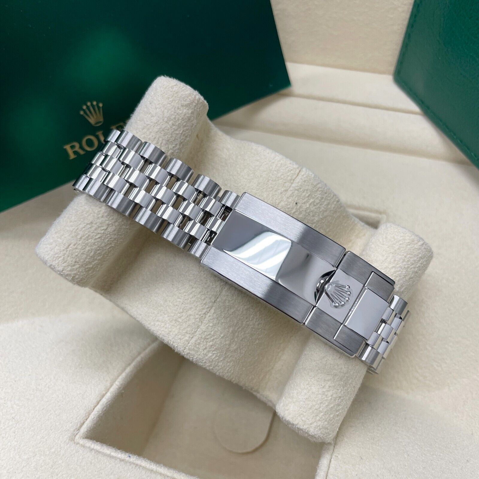 Pre-owned Rolex Gmt-master Ii 126710grnr Black Bruce Wayne Stainless Steel Jubilee Bracelet