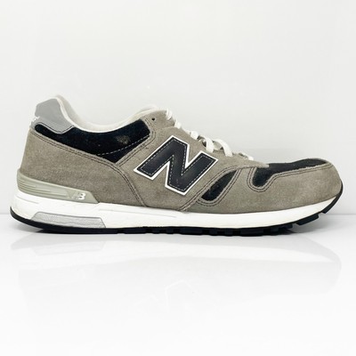 

New Balance Mens 565 ML565GBK Серая повседневная обувь Кроссовки Размер 13 D, Серый, 565