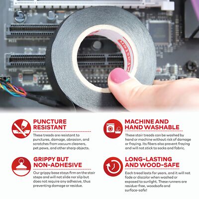 XFasten Wire Harness Tape, 3/4-Inch by 50-Foot (3-Pack)