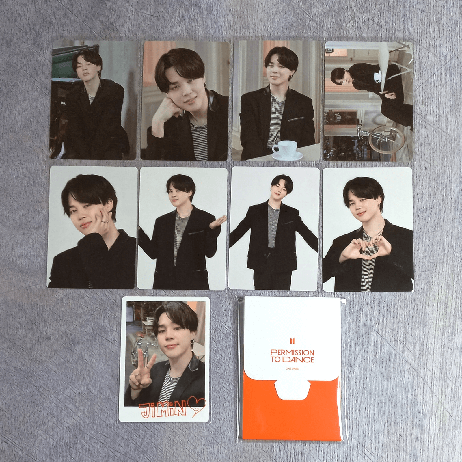 BTS Permission To Dance On Stage Mini Photo Card - Complete