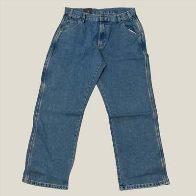 DICKIES Relaxed Fit Carpenter Jean Mns Sz 34X30 Heritage Tinted