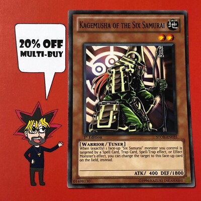 Kagemusha Of The Six Samurai Stor En025 Mixed Edition Yugioh Card Coleccionismo Beatnation Juegos Cartas Coleccionables