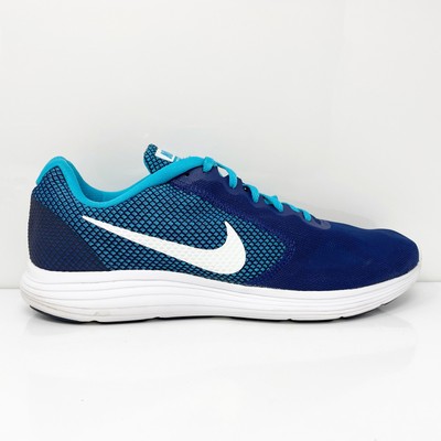 

Nike Mens Revolution 3 819300-405 Синие кроссовки для бега, размер 13, Синий, Revolution 3