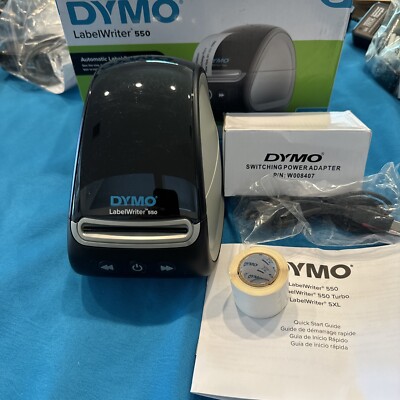 DYMO LabelWriter 550 Series Label Printer Turns On Unused