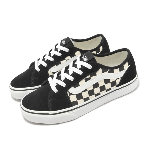 

Женский повседневный образ жизни Vans Filmore Decon Checkerboard Black White VN0A45NM5GX, Черный, Filmore Decon