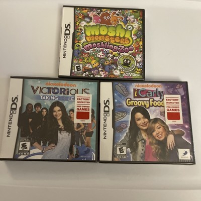 Moshi Monsters: Moshling Zoo, Victorious, i Carly Nintendo DS Games Lot Of 3