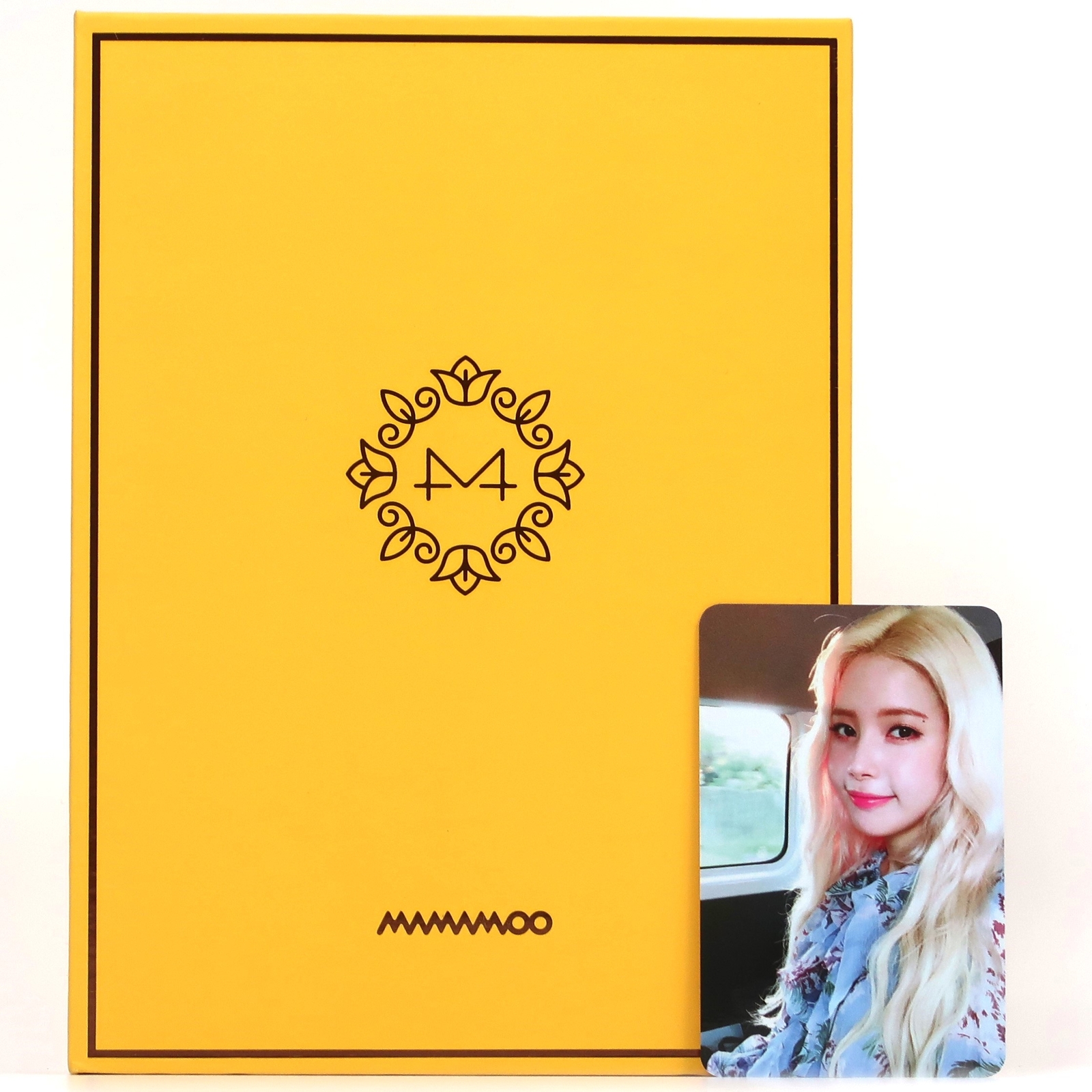 mamamoo solar ソラ　サイン入り K-POP ポストカード KakaoTalk_20250407_191003154_1