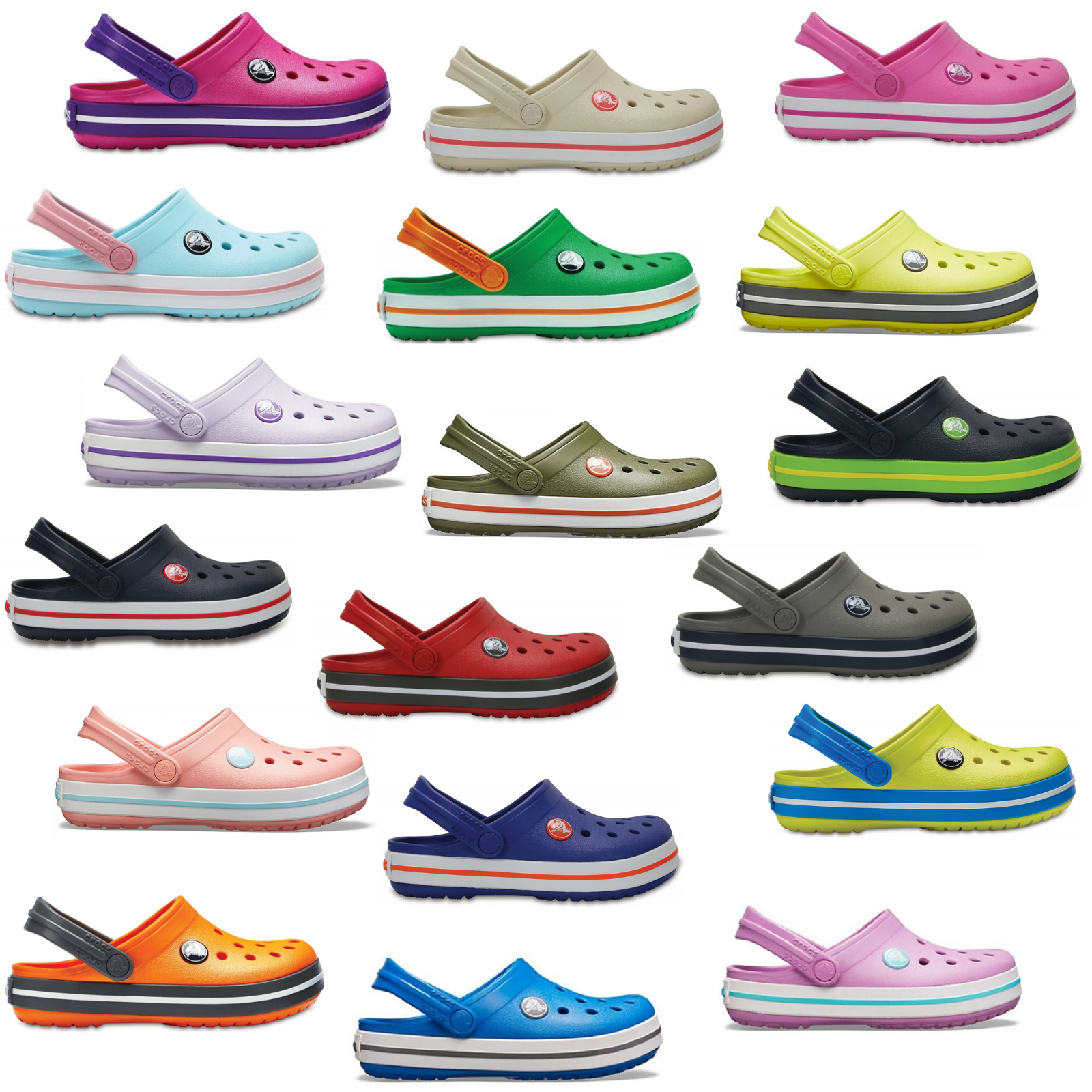 Crocs Crocband Kinder Schuhe Clogs Pantolette Sandale Hausschuhe Badeschuhe