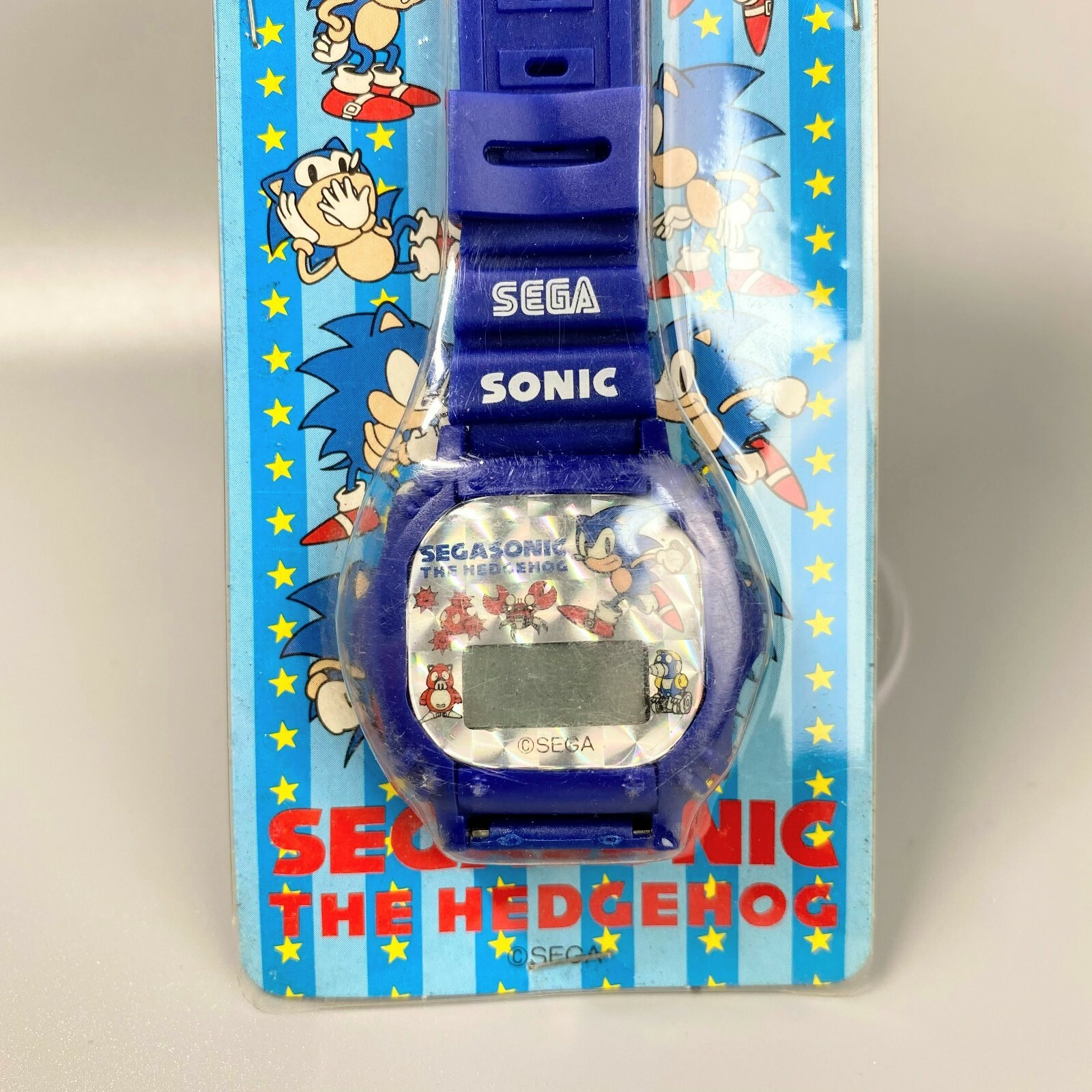 Rare 1990s SEGA Sonic the Hedgehog watch SANRIO limited