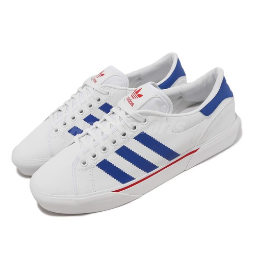 

adidas Originals ABACA White Royal Blue Scarlet Мужская повседневная обувь унисекс GY7135, Белый, Abaca