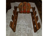 antique wooden cradle