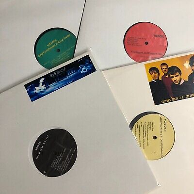 [Rare JAPAN Only Vinyl Lot] WEEZER - Unreleased, LIVE, Unplugged LP / Radiohead