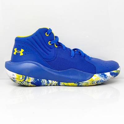 

Баскетбольные кроссовки Under Armour Boys Jet 21 3024794-400, синие, размер 7 лет, Синий, Jet 21