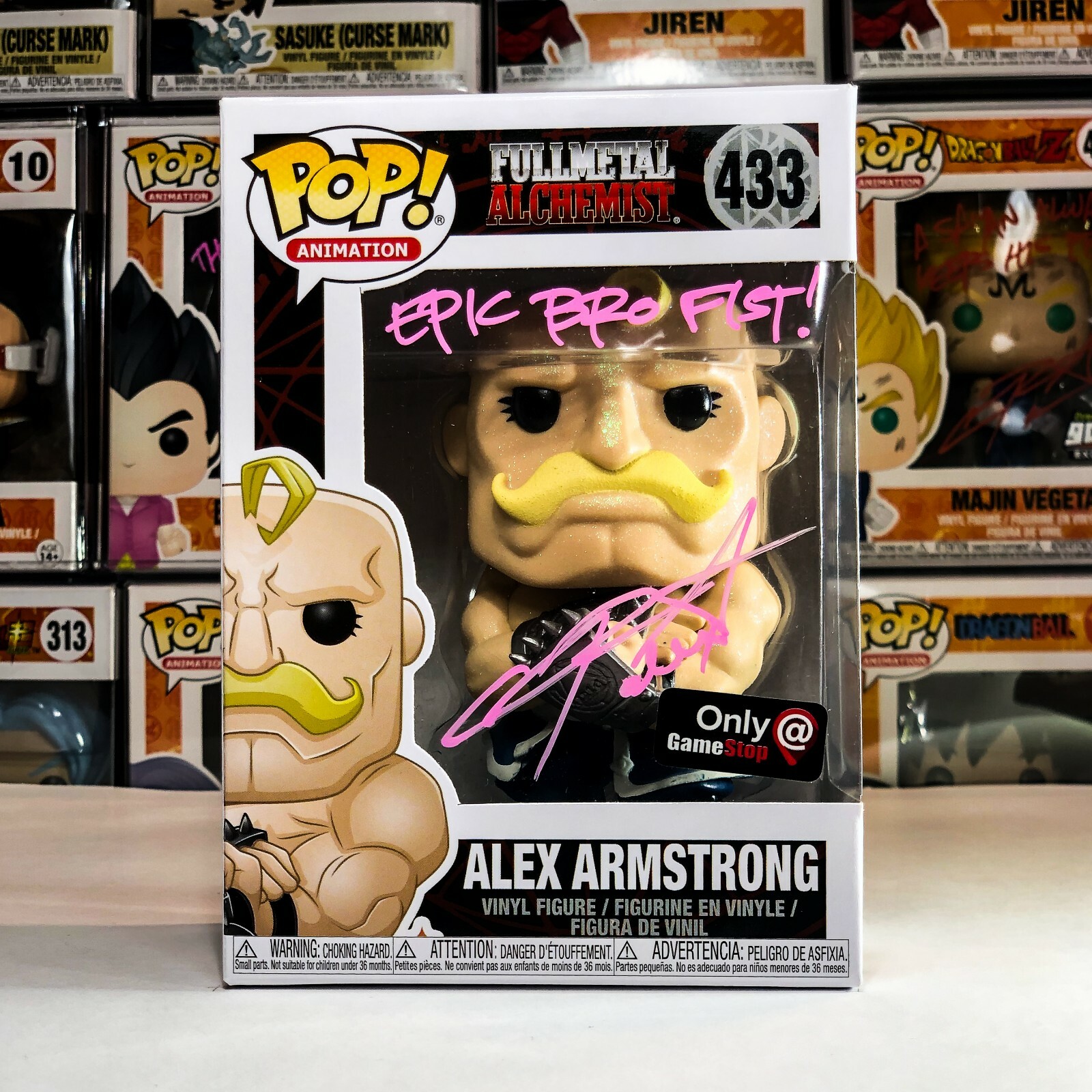 alex armstrong funko pop
