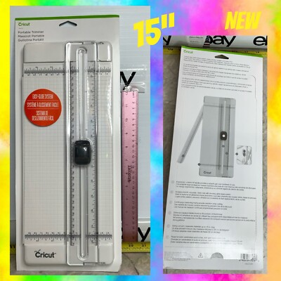 Cricut 12'' Portable Trimmer 2006747 Easy-Glide System Brand New 15  Swing Arm