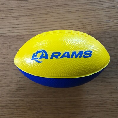 Los Angeles Rams Logo Football NFL Licensed Crown Royal Mini Rubber Football