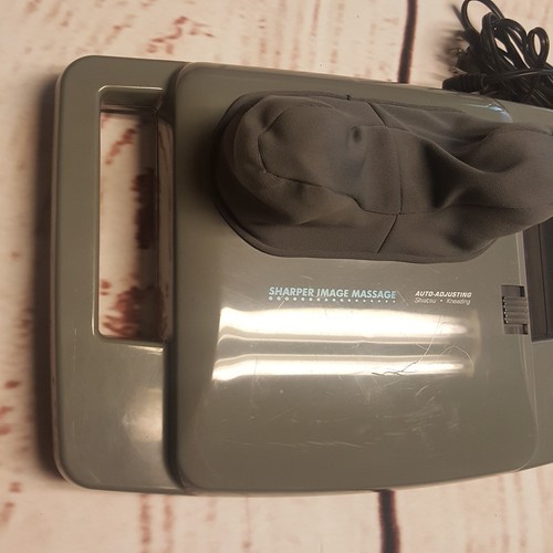 Sharper Image Acuvibe Massage 7006 Shiasu Kneading Neck Back Shoulders 120v 20W