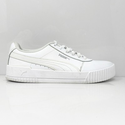 

Puma Womens Carina 370325 02 Белая повседневная обувь Кроссовки Размер 10, Белый, Carina
