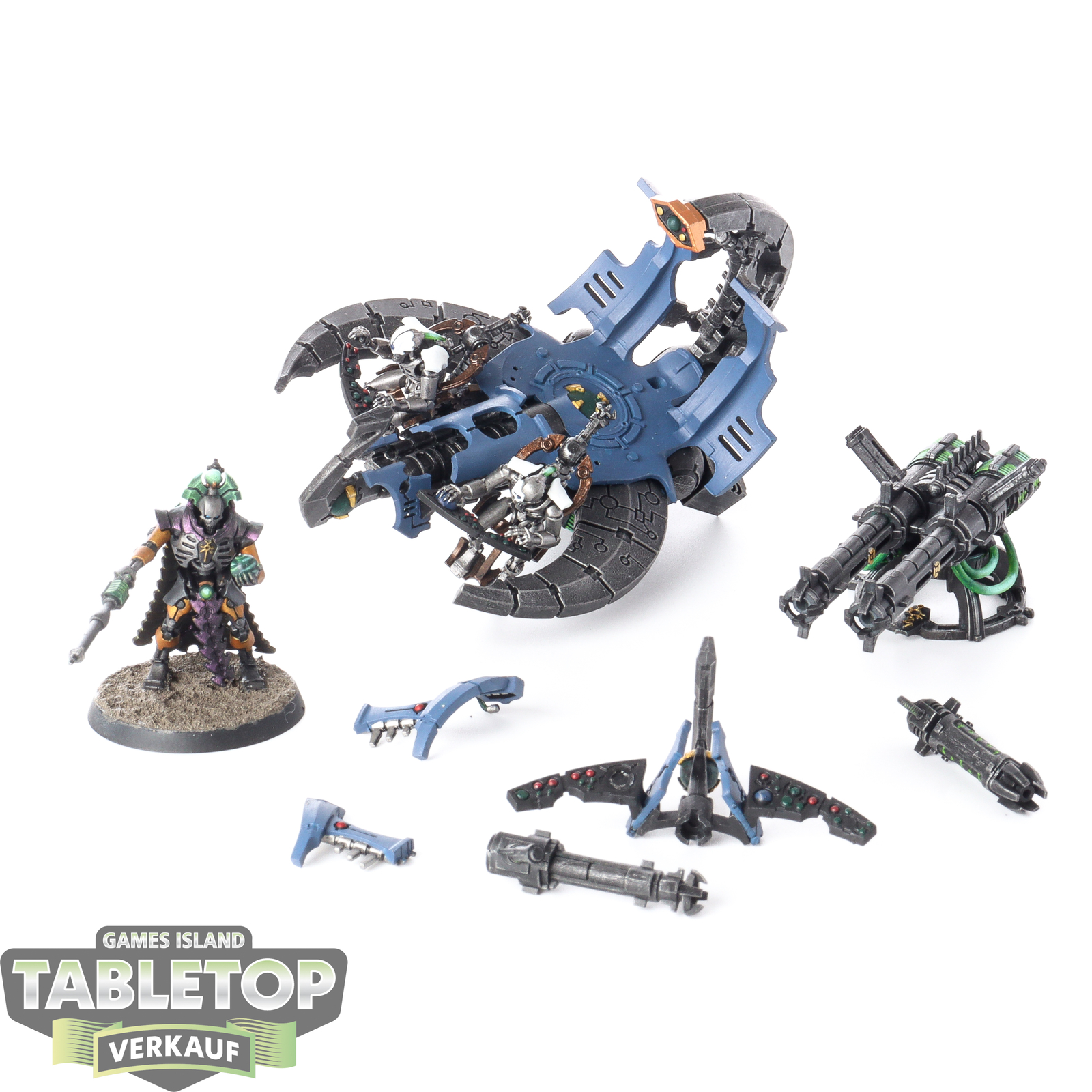 Necrons - Necron Catacomb Command Barge - bemalt